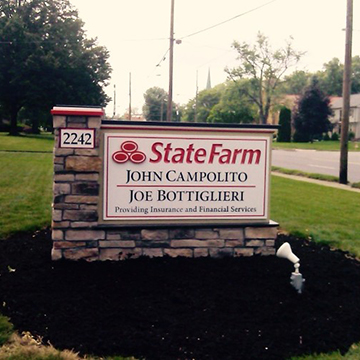 Carved Monument Signs